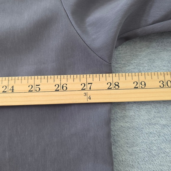 MT:2 Mens XXXL Grey Tribal Blue Flame Graphic Short Sleeve Button Up Shirt Y2K - Picture 7 of 8